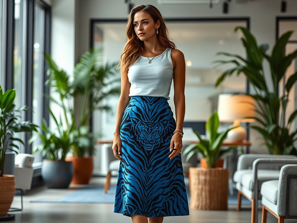 isprm2019.com | Fuste cu imprimeu de tigru albastru: artistic și îndrăzneț isprm2019.com | Fuste cu imprimeu de tigru albastru: artistic și îndrăzneț